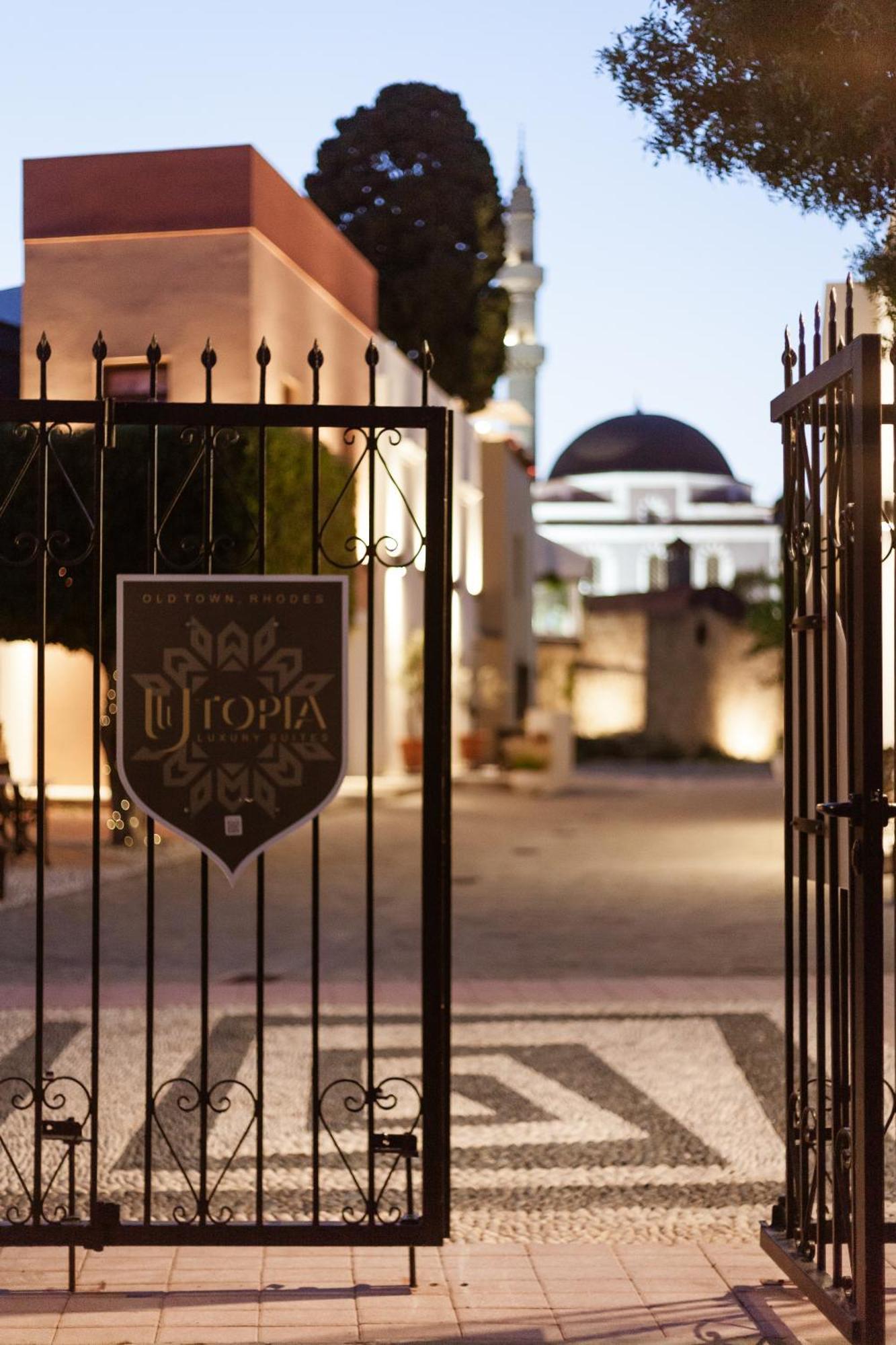 Utopia Luxury Suites - Old Town Rhodes City Exteriör bild